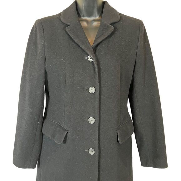 Ann Taylor Vintage Wool Ladies Coat Sz 2 - Picture 2 of 12
